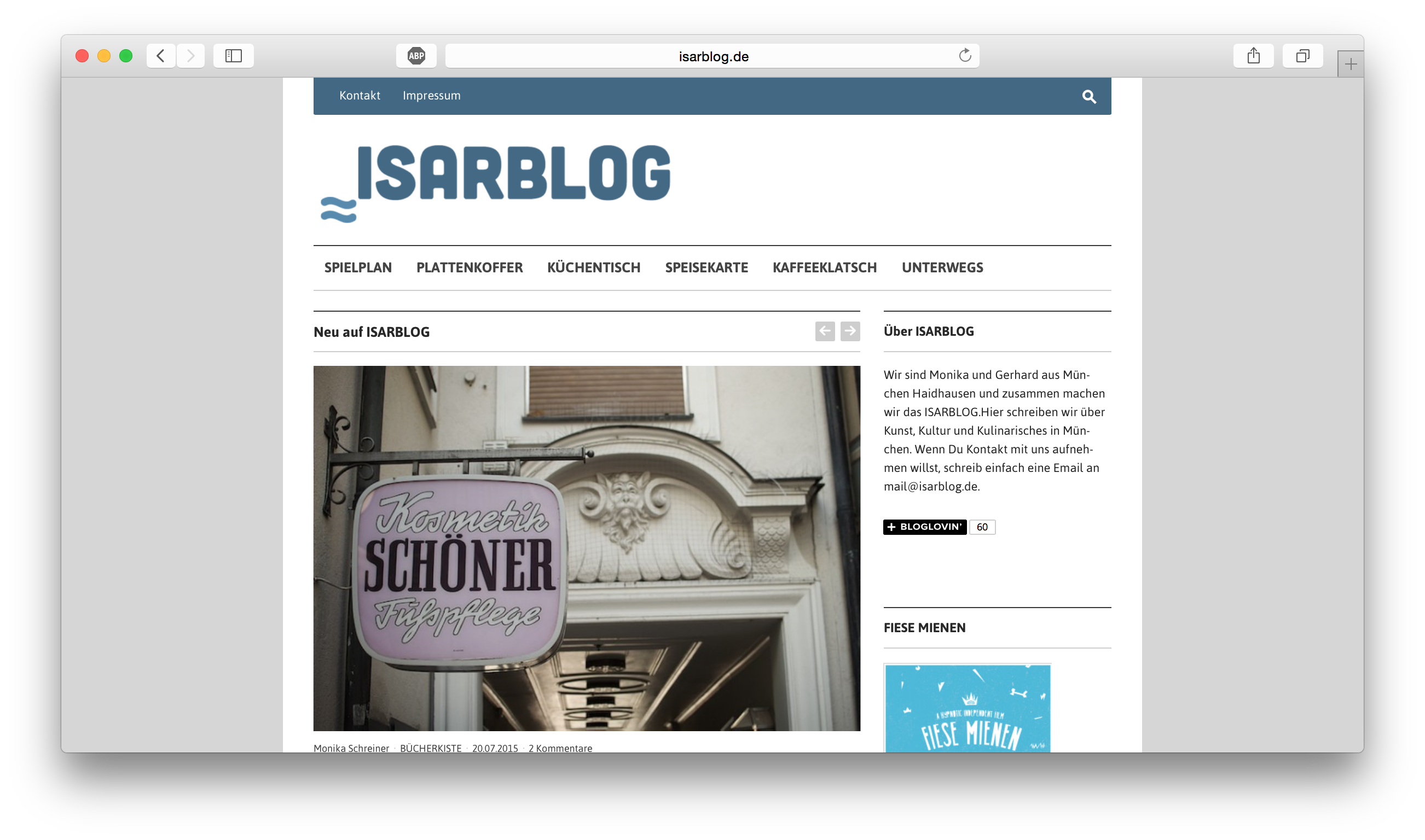 Blogs aus München eine Liste aller Blogger aus München