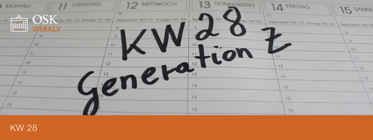 osk_weekly - kw 28 - millennials Titel